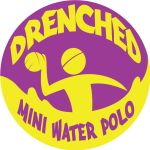 Drenched: Mini Water Polo logo.